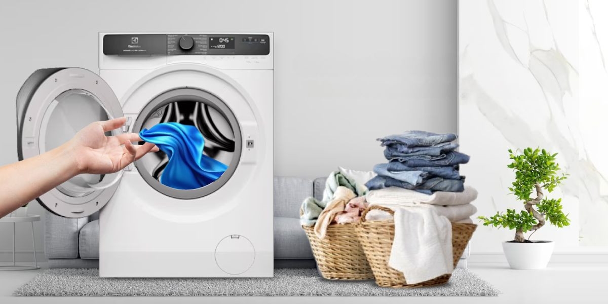 Giải pháp giặt giũ cho gia đình với máy giặt Electrolux giá rẻ 9kg EWF9023P5WC