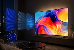 Chi tiết công nghệ đèn nền Mini LED trên tivi Samsung 43 inch UA43M77HAKXXV có gì hot?