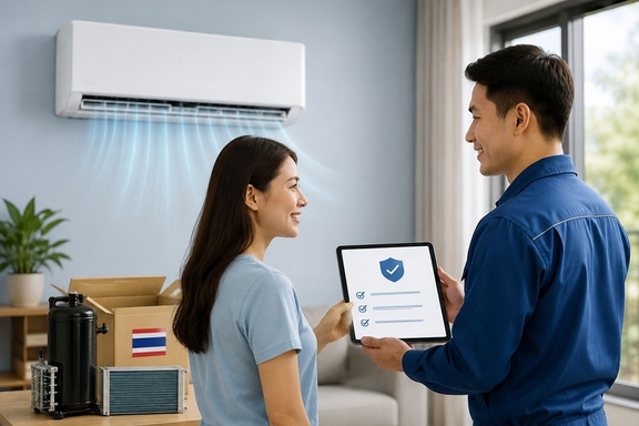 Chế độ bảo hành điều hòa Casper SC-09FB36A nhập khẩu Thái Lan có gì đặc biệt?