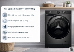 Tại sao nên sử dụng máy giặt Electrolux lồng ngang EWF1143P5SC thay cho lồng đứng