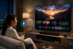 Hướng dẫn ra lệnh giọng nói rảnh tay không cần remote trên Google Tivi Sony