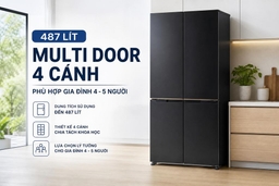 Tủ Lạnh Panasonic NR-XZ550CWKV Inverter 487 Lít Giải Pháp Bảo Quản Thực Phẩm Hiện Đại Cho Gia Đình