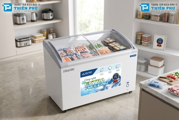 Đánh giá chất lượng tủ đông Hòa Phát inverter HSF AD8357.C1