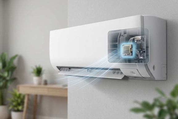 Cảm biến độ ẩm Humidity Sensor của điều hòa Daikin FTKM25AVMV hoạt động ra sao?