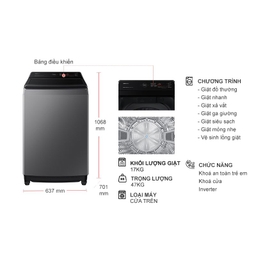 Tại sao máy giặt Samsung lồng đứng WA40F12E4CSV lại được ưa chuộng như vậy