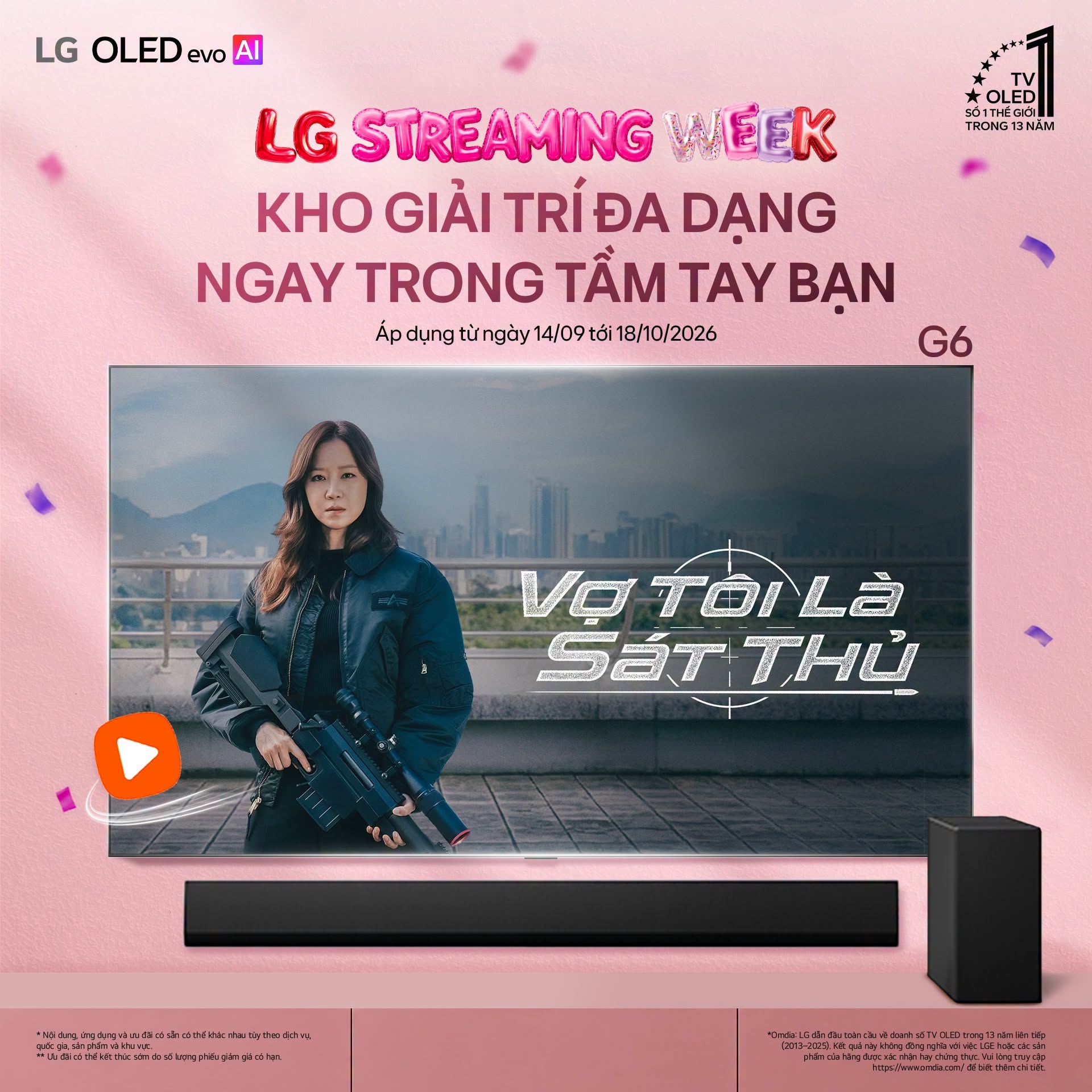 Loạt tivi Samsung, Sony, LG cao cấp bán chạy nhất tháng 10.2026