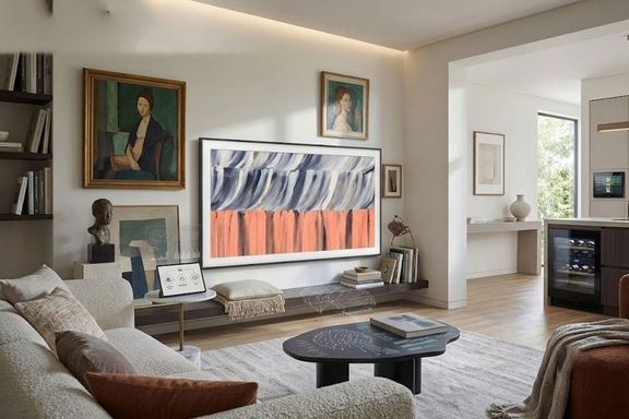 Review smart tivi Samsung QA75LS03HEKXXV The Frame QLED 75 inch: Đỉnh cao thẩm mỹ và AI