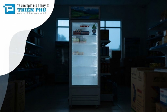 Mất điện thì tủ mát Sanaky 340 lít VH-408KL giữ lạnh được bao lâu?