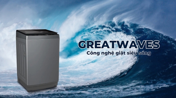Máy giặt Toshiba AW-DUN1800MV(SG) Inverter 17kg giặt sạch mạnh mẽ, tiết kiệm điện nước