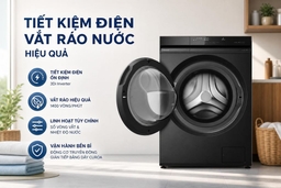 Máy giặt Panasonic NA-24VDW1 inverter 12kg giặt sạch thông minh, chăm sóc quần áo tối ưu