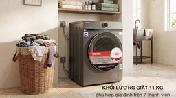 Máy giặt Toshiba TW-T21B120UWV(MG) inverter 11kg giặt sạch hiệu quả, tiết kiệm điện
