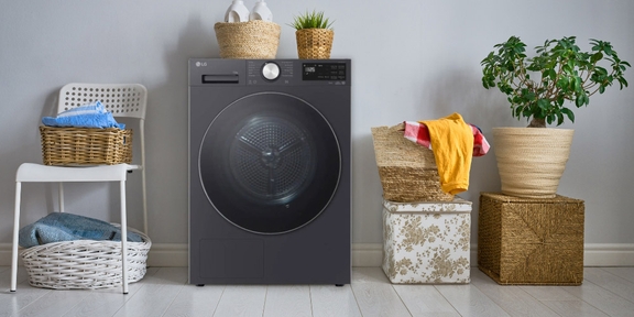 Máy sấy quần áo LG 12kg RX12VHP5G khối lượng sấy lớn nhiều công nghệ hiện đại