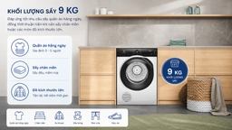 Ưu điểm nổi bật có trong máy sấy quần áo Electrolux EDV904H3EC