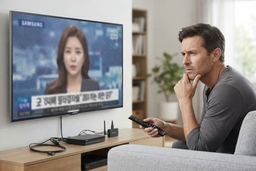 Tại sao tivi Samsung bị mờ, hạt nhiễu? Có phải do tín hiệu truyền hình hay hỏng màn hình?