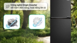 Tủ lạnh Toshiba GR-RT310WE PMV(68) Inverter 240 lít thiết kế hiện đại, làm lạnh hiệu quả