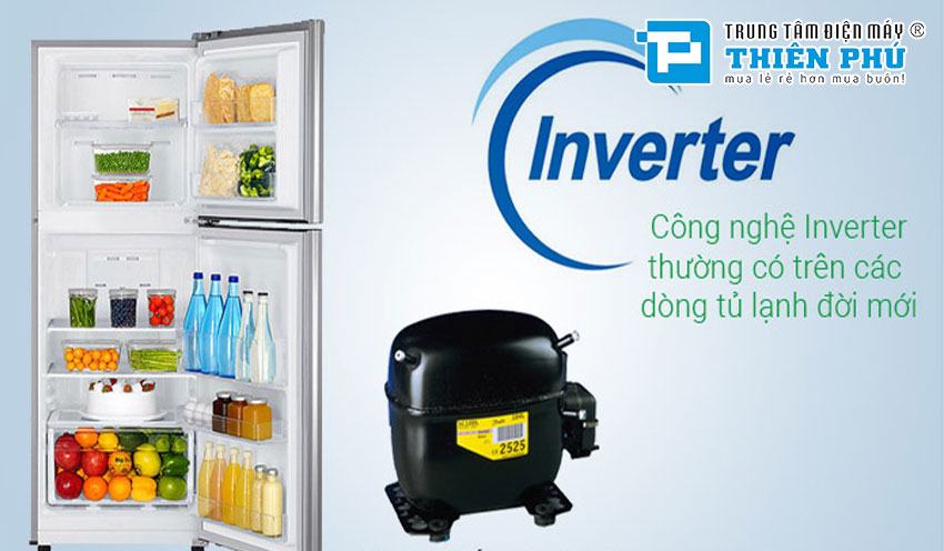 Tủ lạnh Inverter tiết kiệm điện được bao nhiêu so với tủ lạnh thông thường?