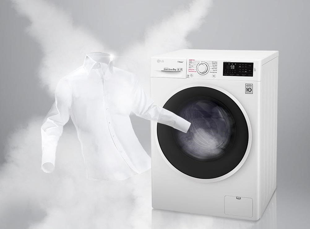 Phân biệt giặt nước nóng và giặt hơi nước trên máy giặt