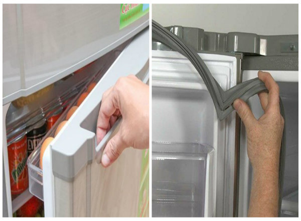 Cánh cửa tủ lạnh bị hở và cách khắc phục