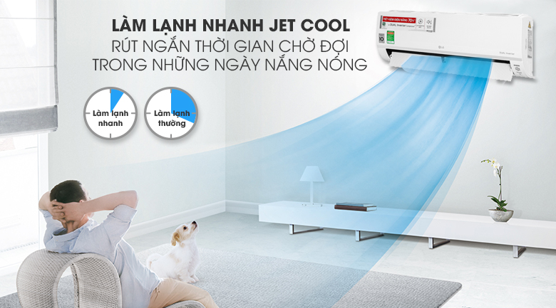 Điều Hòa LG 12000Btu 1 Chiều Inverter V13API1 giải pháp làm mát hoàn hảo?