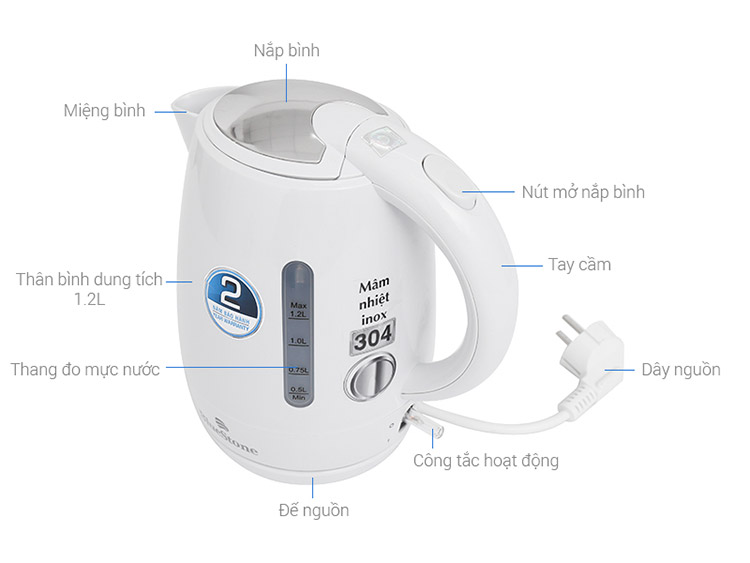 Nên mua ấm đun, bình đun siêu tốc hãng nào tốt nhất hiện nay?