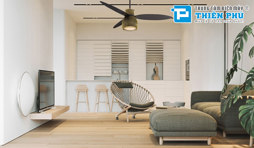 Vì sao quạt trần 3 cánh được ưa chuộng hơn quạt trần nhiều cánh?