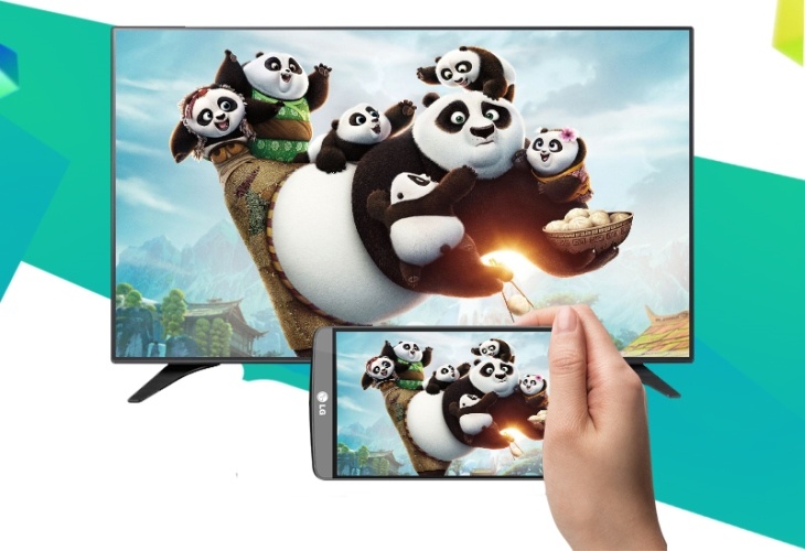 kết nối điện thoại với tivi lg