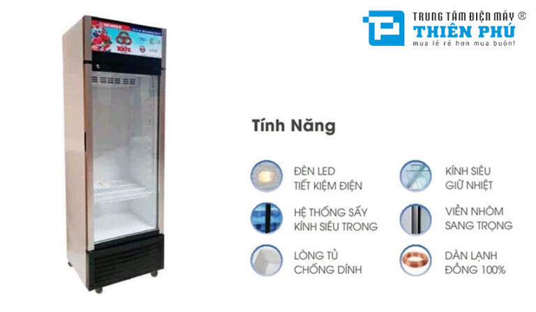 5 lý do khiến bạn không thể bỏ qua tủ mát Denver AS 580TMD 1 cánh 370 lít