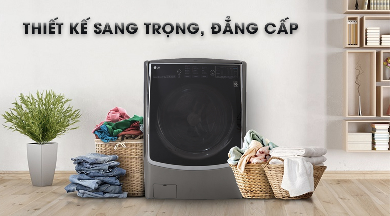 Top 3 mẫu máy giặt LG có thiết kế đẹp mắt được khách hàng chọn mua nhiều