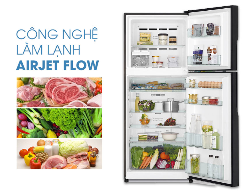Tủ Lạnh Hitachi Inverter FG510PGV8 phù hợp với mọi căn bếp