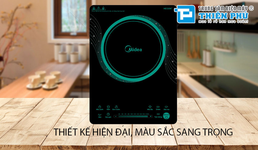 Bếp Điện Từ Midea MI-T2117DB