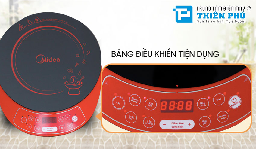 Bếp Từ Đơn Midea MI-B2118DH