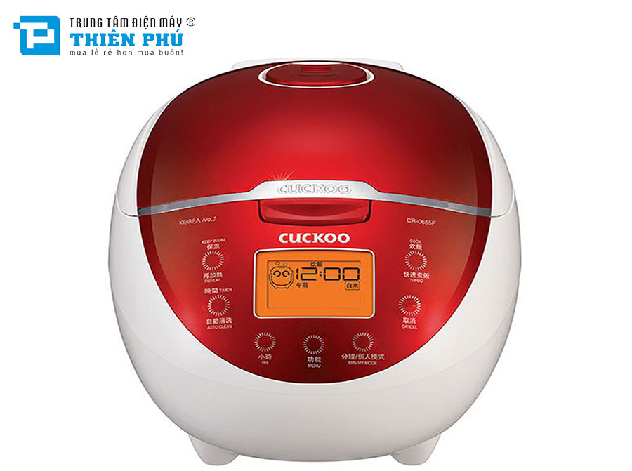 Nồi Cơm Điện Tử Cuckoo CR0655F 1 Lít giá rẻ nhất