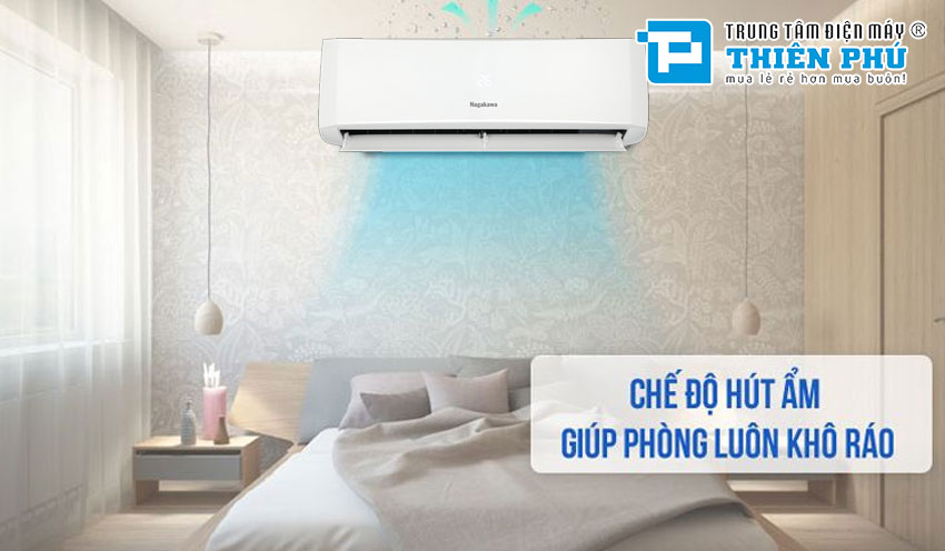 Điều Hòa Nagakawa 12000Btu 1 Chiều NS-C12R2H06 Gas R32