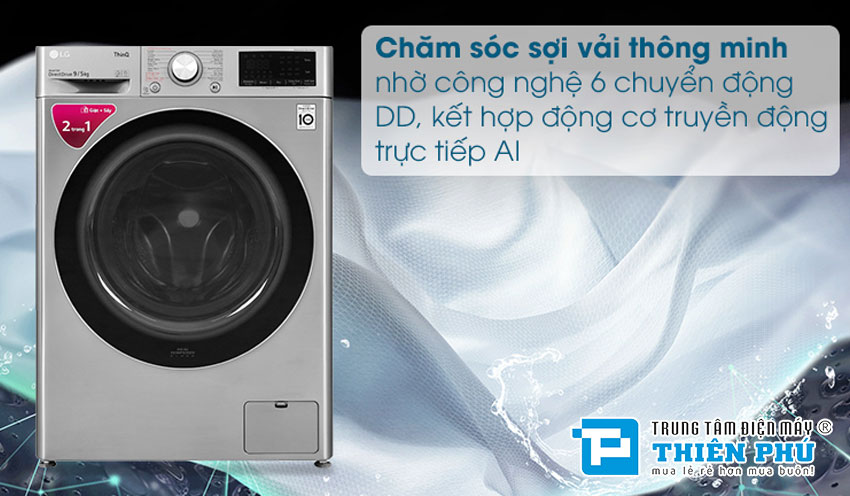 máy giặt sấy LG FV1409G4V