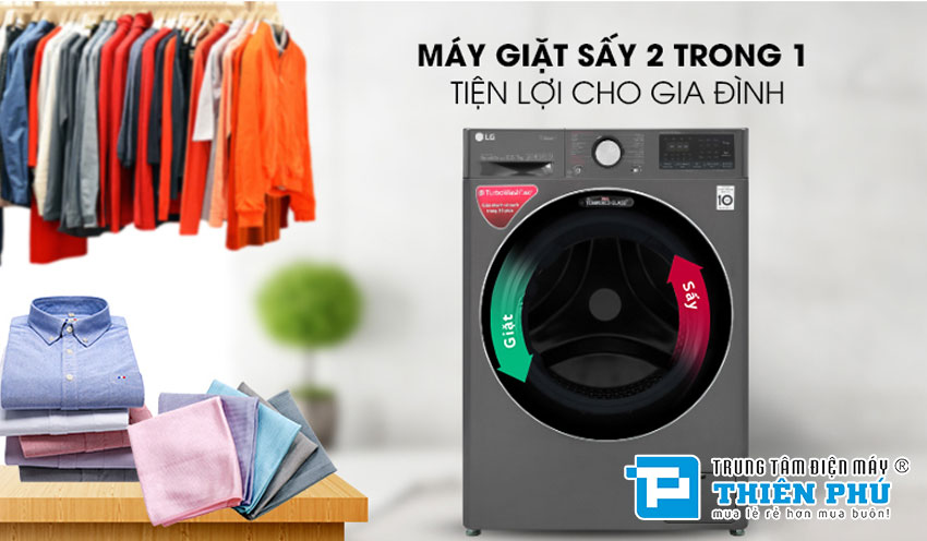 máy giặt có sấy lg