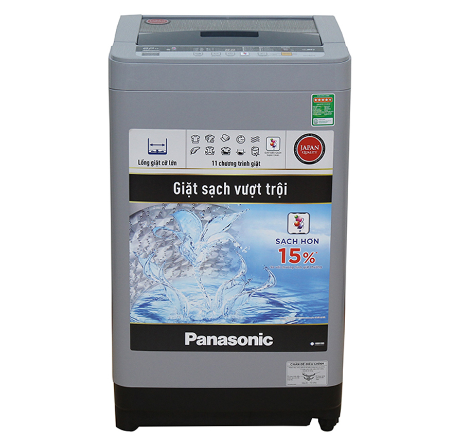 Giới thiệu tính năng máy giặt Panasonic NA-F80VS9GRV 8Kg
