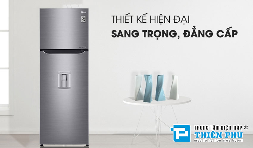 Tủ Lạnh LG Inverter 2 Cánh 255 Lít GN-D255PS
