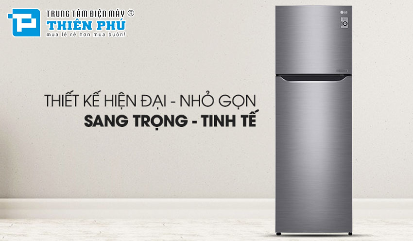 Tủ Lạnh LG Inverter 2 Cánh 272 Lít GN-L255PS