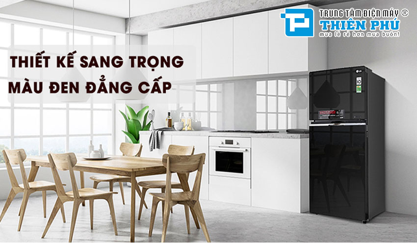 Tủ Lạnh LG Inverter 2 Cánh 255 Lít GN-M255BL