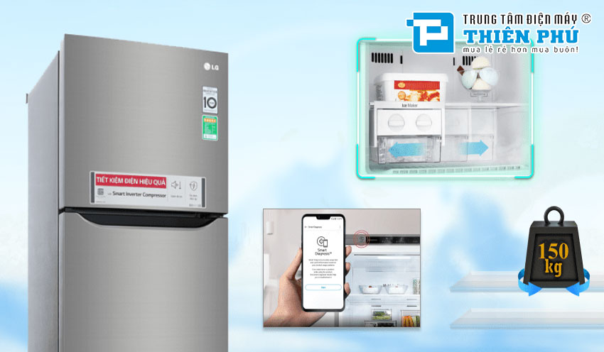  Những mẫu tủ lạnh LG Inverter giá rẻ được nhiều người lựa chọn đầu năm 2022