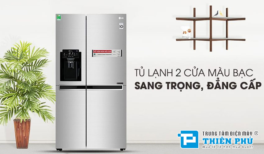 Tủ lạnh LG GR-D247JDS sự lựa chọn an toàn cho gia đình có trên 5 thành viên