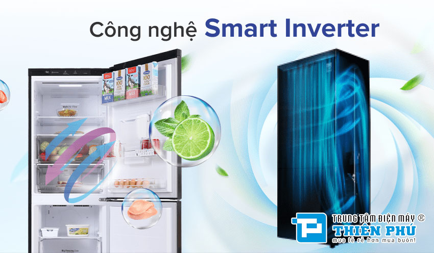 Tủ lạnh LG inverter GR-D405MC sự lựa chọn hàng đầu cho người dùng hiện nay