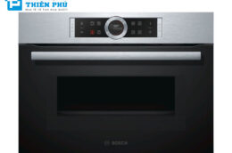 Tính năng và cách sử dụng lò vi sóng Bosch có nướng CMG633BS1B 45 Lít Serie 8