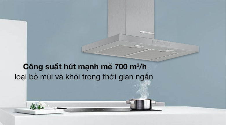 Máy Hút Mùi Bosch DWB77CM50 70 Cm Serie 6, giúp thanh lọc không khí gia đình bạn