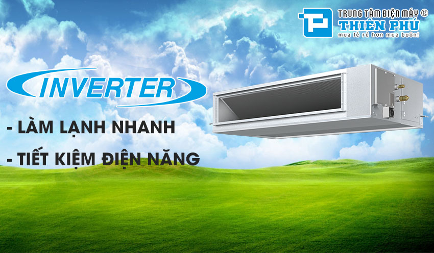 Điều Hòa Nối Ống Gió Daikin 1 Chiều Inverter 24000Btu FBFC71DVM9/RZFC71DVM 1 Pha Gas R32