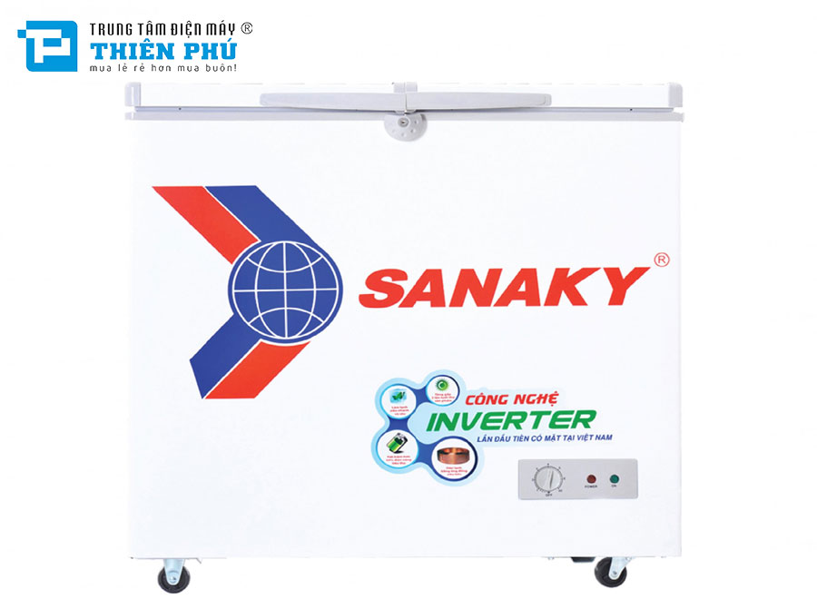 Tủ Đông Sanaky Inverter VH-2599A3 1 Ngăn Đông 208 Lít
