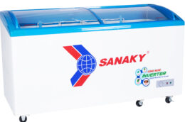 Tủ Đông Sanaky Inverter VH-6899K3 450 Lít - tủ trưng bày cho siêu thị, cửa hàng