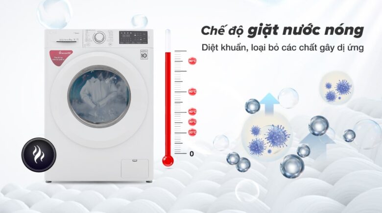 3 ưu điểm nổi bật của máy giặt Casper inverter 10.5kg WF-105I140BWC mà bạn chưa biết