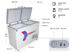 So sánh Tủ Đông Sanaky VH-4099A1 và Tủ Đông Sanaky VH-4099A3