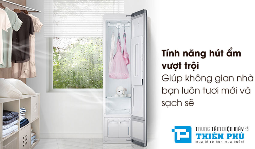 Tủ Chăm Sóc Quần Áo Thông Minh LG S3RF.ALBPEVN